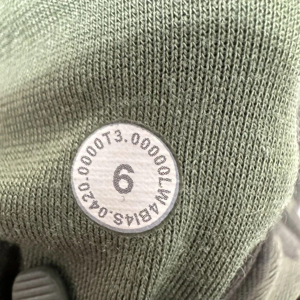 Lululemon Define Jacket Womens 6 Green Camo Full Zip Athletic‎ Yoga Running